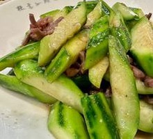 Goose Offal Stir-fried with Loofah