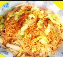 Ham and Egg Fried Noodles