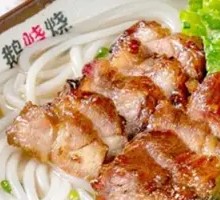 Honey-glazed Barbecue Pork Noodle Soup