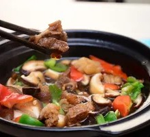 Beef and Mushroom Rice