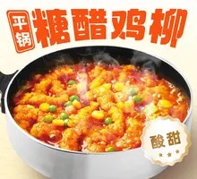 Pan-fried Sweet and Sour Chicken Strips