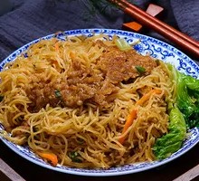 Pork Liver Steamed with Rice Noodles
