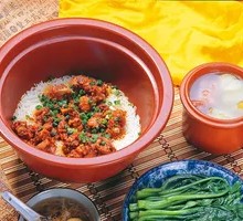 Drumstick Sauce Spare Ribs Baozi Rice