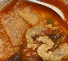 Tomato Pork Crisp Lo Mein