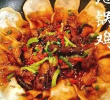 Rooster Rib and Pork Belly Hot Pot