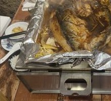 Garlic-flavored Basa Fish