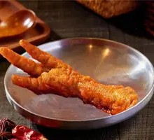 Braised Chicken Feet with Tiger Skin