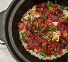 Guangdong-style Clay Pot Rice with Preserved Meat