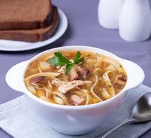 Shredded Pork Soup with Rice Noodles