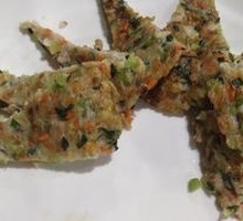 Stir-Fried Mixed Vegetable Pancake