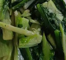 Stir-fried Oil-mustard Greens