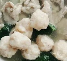 Lean Pork Meatball Soup