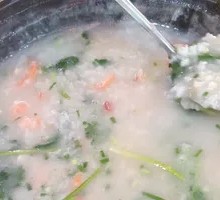 Fresh Shrimp Congee
