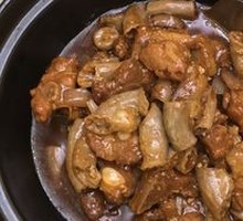 Stewed Pork Intestine and Spare Ribs