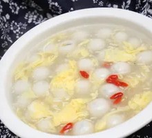 Sweet Rice Ball Soup with Fermented Glutinous Rice