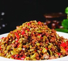 Sour Pickled Bean and Minced Pork Rice