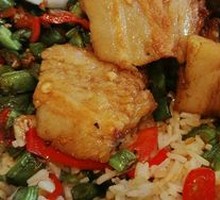 Sichuan-style Pork with Green Beans