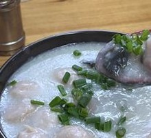 Century Egg Meatball Porridge