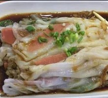 Hot Dog Rice Noodle Roll