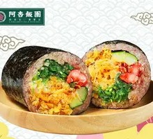 Sea Algae and Octopus Rice Ball
