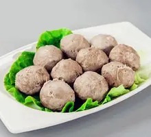 Purple Gold Beef Balls