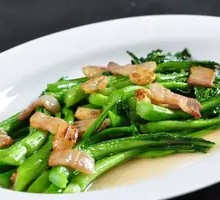 Oil渣 Stir-fried Bok Choy