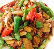 Hunan Pepper Stir-Fried Pork