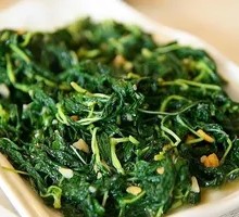 Stir-fried Hemp Leaves