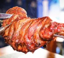 Roasted Lamb Leg and Rack