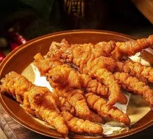 Braised Chicken Feet with Tiger Skin