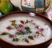 Century Egg and Pork Porridge