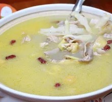 Chicken with Pig's Stomach