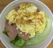 Pork and Egg with Oishii Ramen