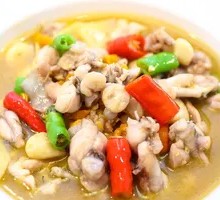 Golden Soup Frog Legs