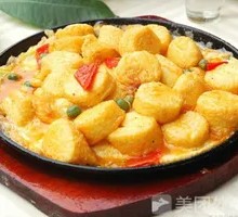Sizzling Japanese Tofu