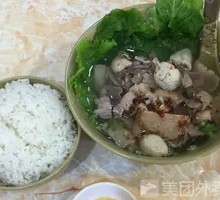 Pork Offal Rice Soup