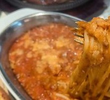 Cheese Meat Sauce Baked Pasta