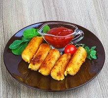 Fried Cheese Burst Chicken Cutlet