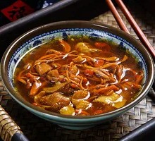 Ginseng Flower Pig Trotter Chicken Soup Rice