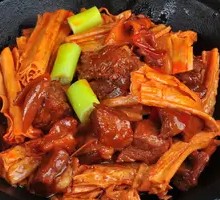 Braised Beef Shank with Tofu Skin