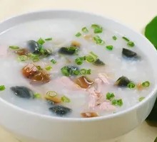 Century Egg and Pork Porridge