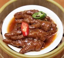 Braised Chicken Feet in Abalone Sauce