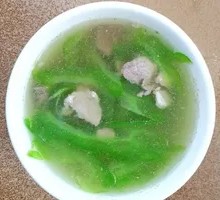 Bitter Melon and Pork Offal Soup