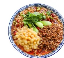 Spicy Broad Noodles Soup