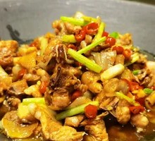 Stir-fried Local Chicken with Tea Oil