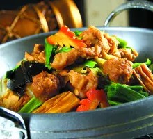 Green Pepper Fried Pork Crisp
