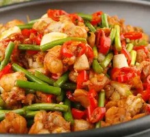 Spicy Frog Legs in Dry Pot