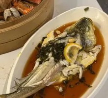 Braised Yellow Croaker with Fermented Black Beans