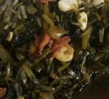 Salted Vegetable Stir-fried with Pork