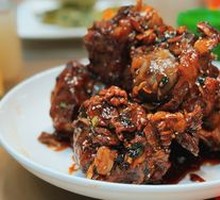 Honey-glazed Pork Ribs